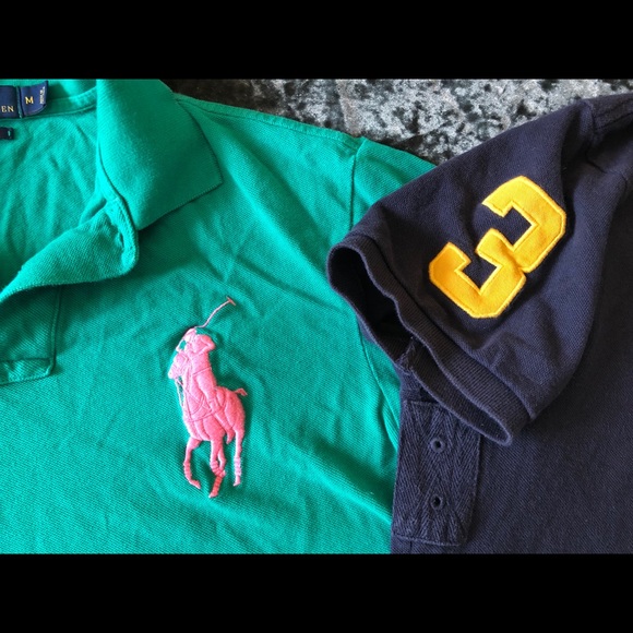 Men’s Polo byRalph Lauren Big Polo Shirts medium - Picture 4 of 9